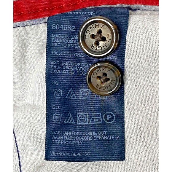 Tommy Hilfiger Navy Blue Mens Bermuda Shorts Size 40 - Picture 5 of 11